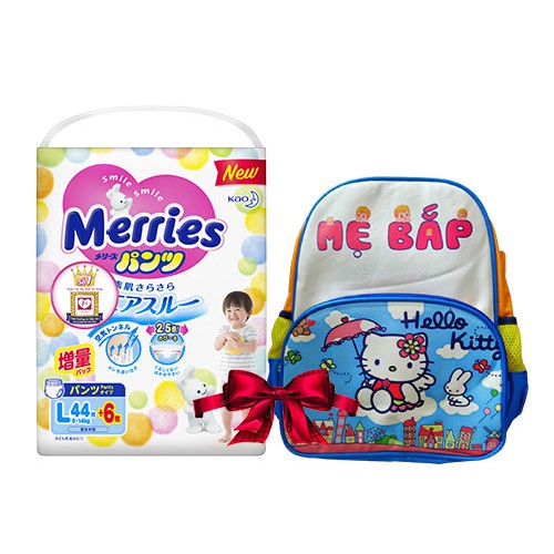 (TẶNG BALO NGẪU NHIÊN)Bỉm dán/quần MERRIES nội địa Nb96/S88/M68/M64/L58/L50/XL44/XXL28