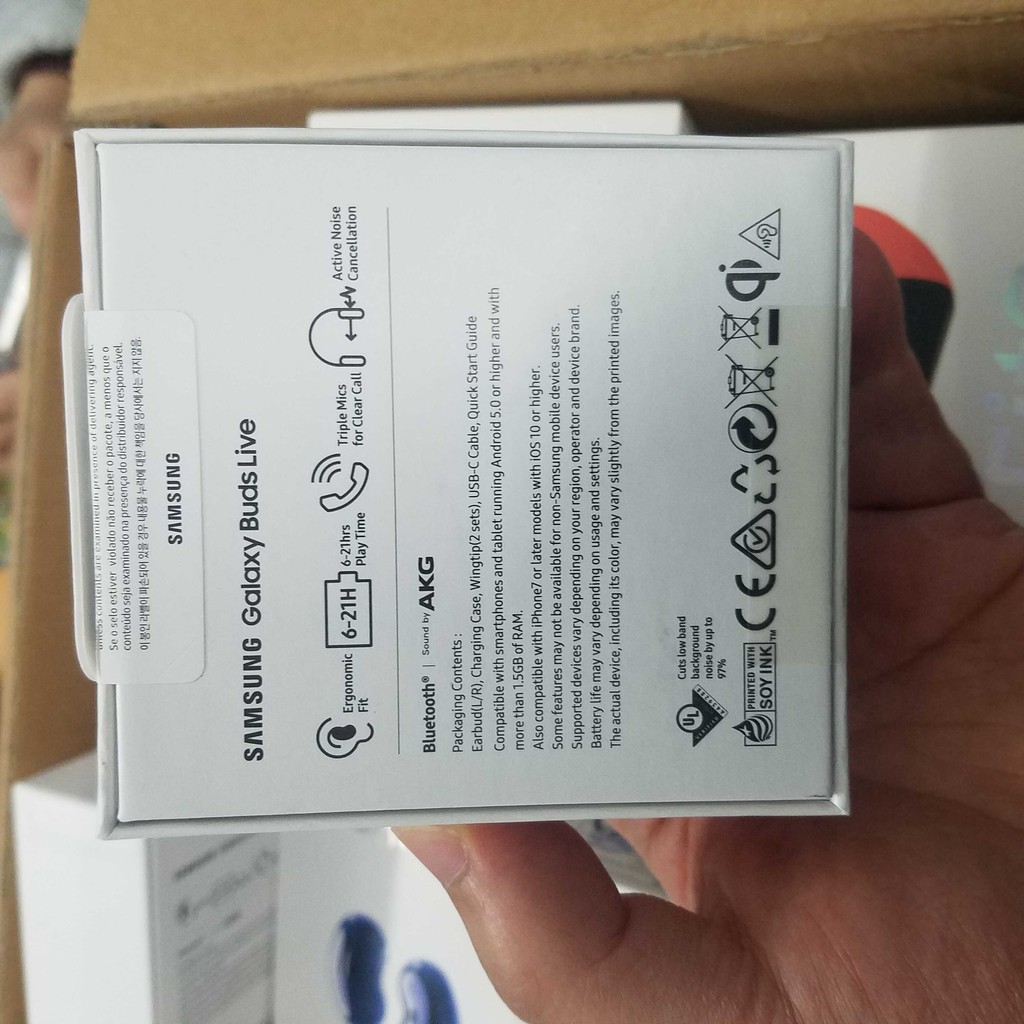 Tai nghe Samsung Galaxy Buds Live Chính hãng mới 100%, khử tiếng ồn, Bảo hành 12 tháng