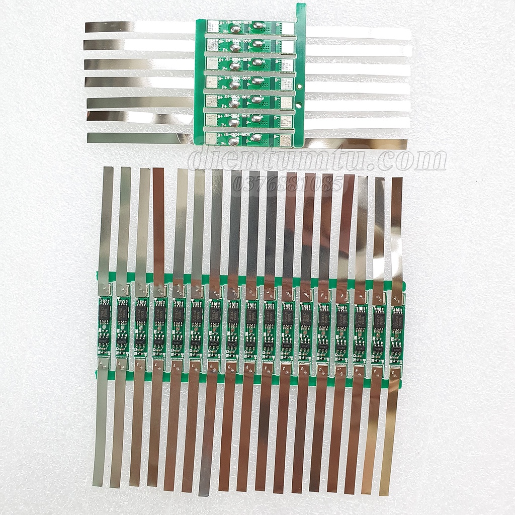 Mạch Sạc và Bảo Vệ Pin 1S 3.7V 2A - 9A dùng cho Pin Lithium - Li-ion - 18650