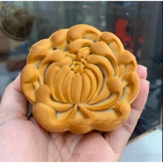 Khuôn Trung Thu 150gr 1 Mặt Hoa Cúc