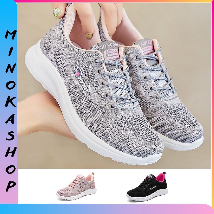 Giày Nữ Thể Thao ,Giày Chạy Bộ Nữ Thông Hơi Thoáng Khí Êm Chân Sử Dụng Đa Năng Đi Làm,Đi Chơi ,Chạy Bộ,Tập gym GTTN27