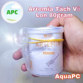 Artemia tách vỏ giàu dinh dưỡng, thúc đẩy tăng trưởng nhanh ở các loại cá cảnh như guppy, betta và một số loại cá khác