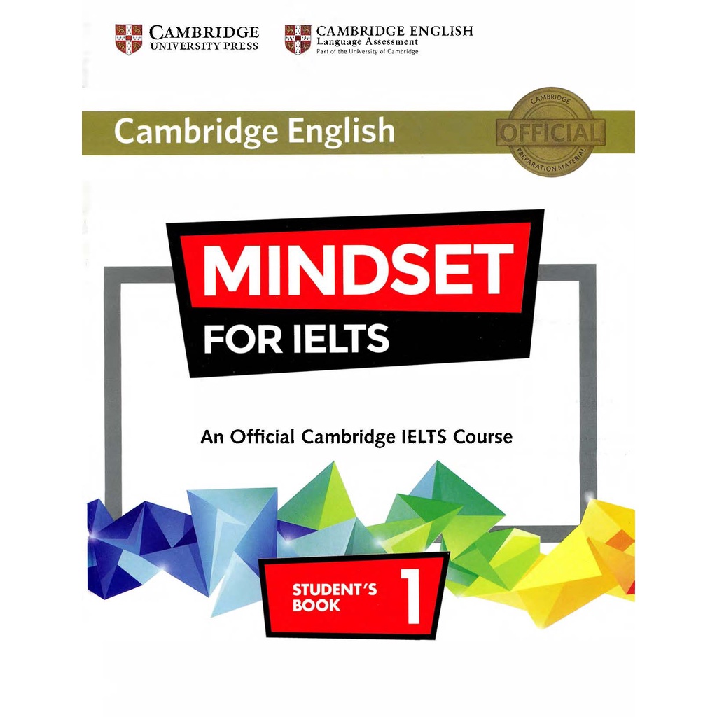 Mindset for IELTS Level 1 Student_s B.o.ok - In màu A4 - Đóng gáy xoắn - Tặng kèm file