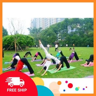 Kbkb siêu sale thảm tập yoga 1 lớp socmom