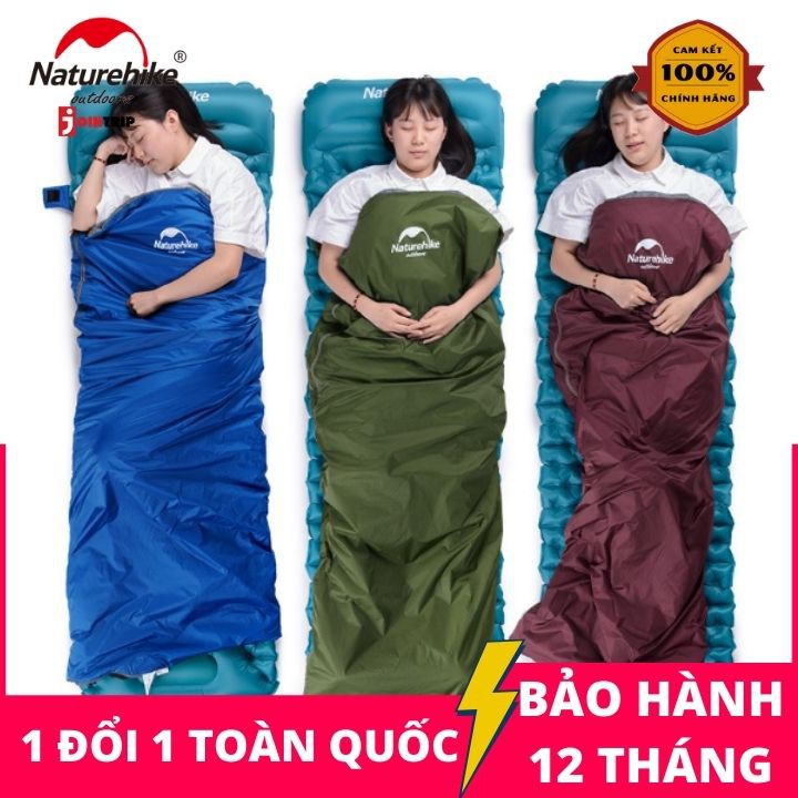 Túi ngủ văn phòng, du lịch dã ngoại cao cấp ngoài trời Naturehike NH15S003 - Hàng Chính Hãng