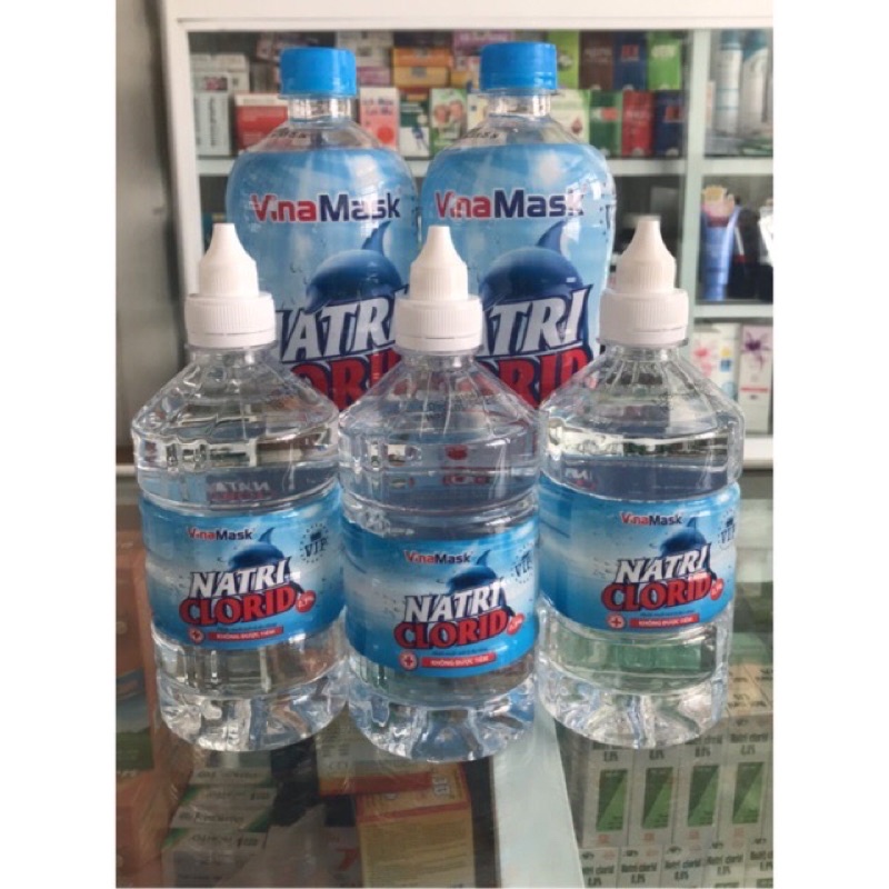 Nước muối sinh lý Quốc Dân chai 500ml