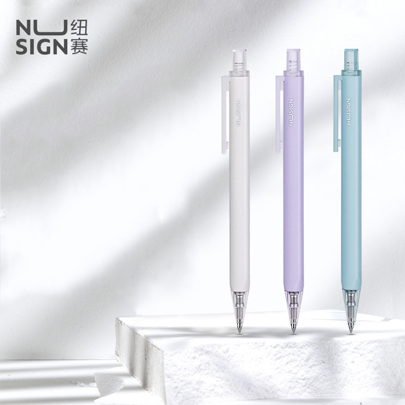 Set 3 Bút Bi Ngòi 0.5MM Có Thể Thu Gọn Tiện Dụng Cho Học Sinh/Văn Phòng
