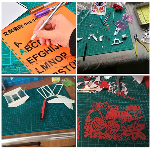 Bảng A4 lót cắt cho mô hình