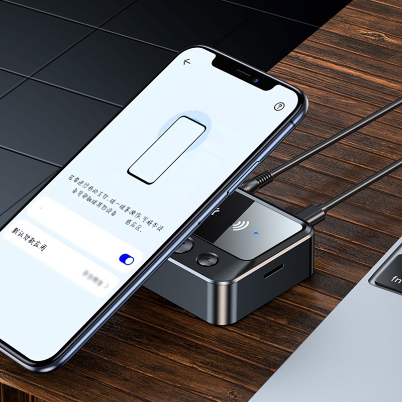 Thiết Bị Nhận Tín Hiệu Âm Thanh Bluetooth 5.1 Kỹ Thuật Số Hỗ Trợ Thẻ TF MP3 Play NFC LED