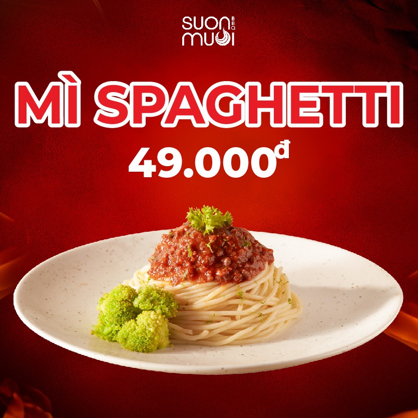 Hà Nội - E-Voucher - Mì Spaghetti 39k - Sườn Mười