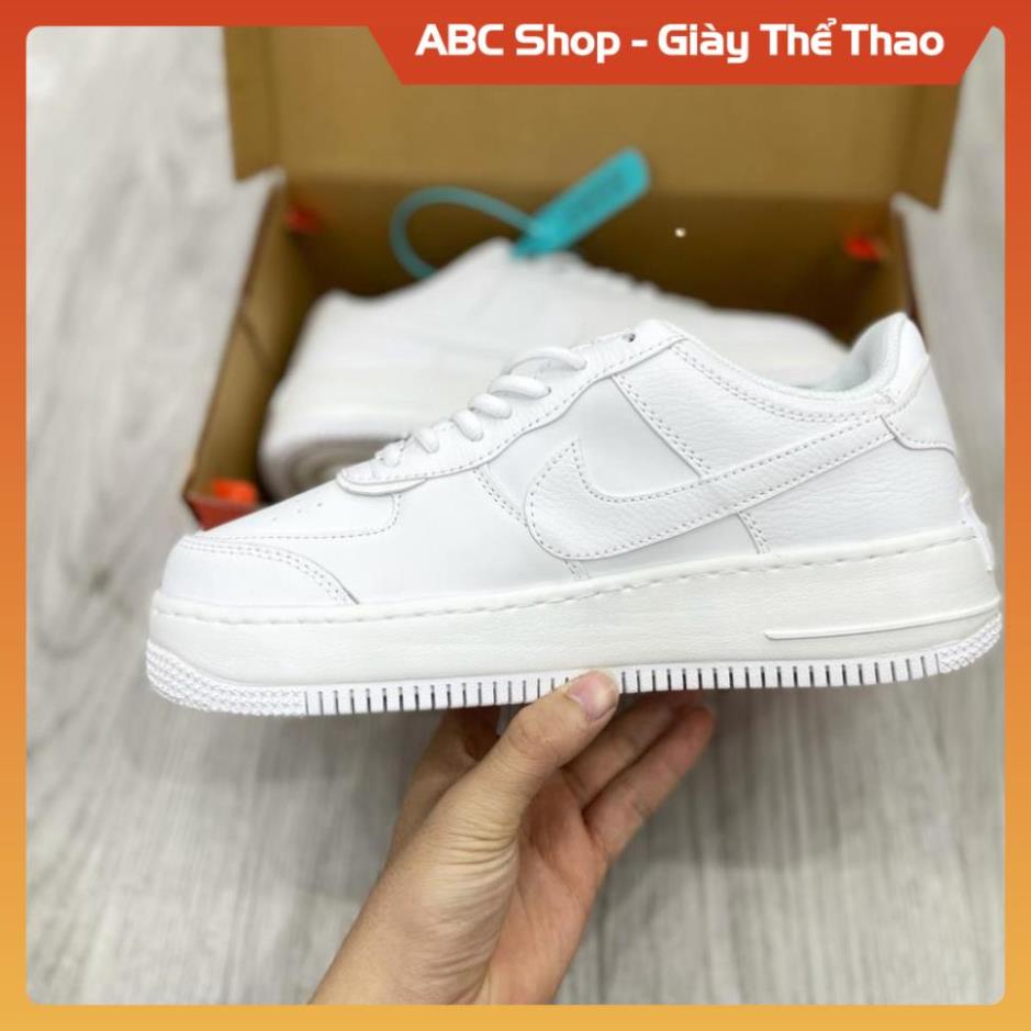 Giày Sneaker Af1 Shadow Trắng Fullbox, Giầy Thể Thao Force hót trend đủ bill box