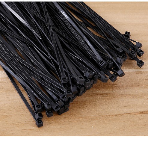 Set 100 dây thít nhựa buộc nhanh size 2,5x150mm MÀU ĐEN, dây rút nhựa buộc nhanh siêu tiện ích