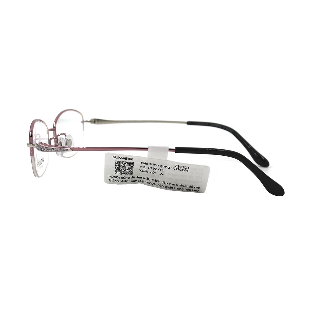 Gọng kính Vigcom VG1792 chính hãng, thiết kế dễ đeo bảo vệ mắt