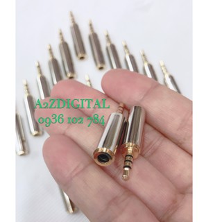 COMBO 2 CÁI ĐẦU CHUYỂN TỪ THIẾT BỊ lỗ 3.5mm SANG JACK CẮM NHỎ 2.5mm ĐỰC