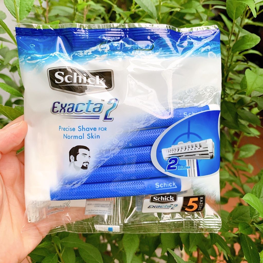 Dao cạo SCHICK EXACTA 2 dùng một lần  hàng chuẩn