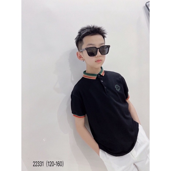 Áo polo bé trai cho bé 4/5 đến 12/13 y hàng QCcc chuẩn đẹp