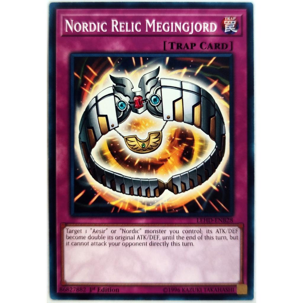 [Thẻ Yugioh] Nordic Relic Megingjord |EN| Common