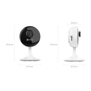 Camera IP WIFI Trong nhà góc rộng EZVIZ C1C-B 2M 1080P siêu nét, Còi Hú Báo Động, chính hãng - Bảo hành 24 tháng