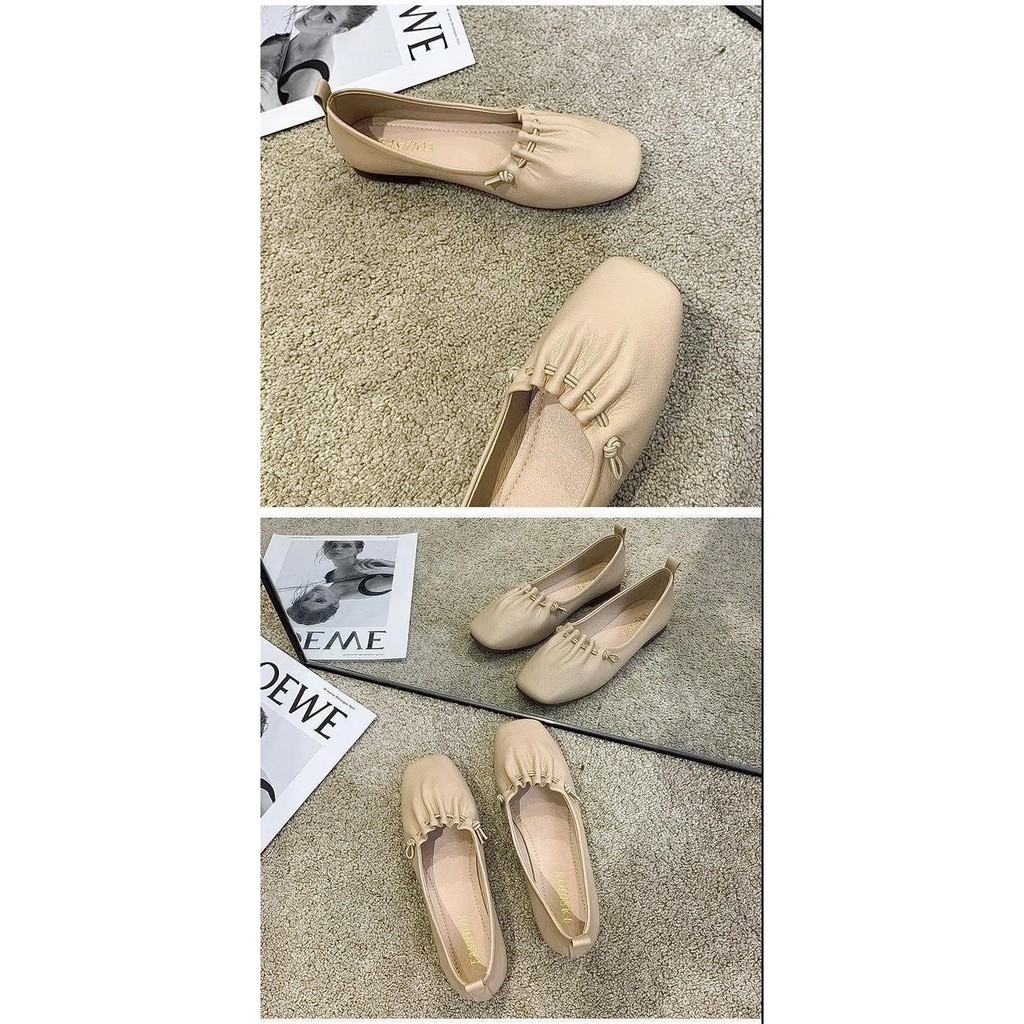 Giày Búp Bê Mũi Vuông Thời Trang Cho Nữ Size 35-43 | BigBuy360 - bigbuy360.vn