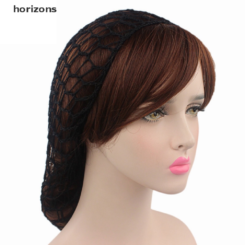 [horizons] Mũ Lưới Trùm Đầu Màu Trơn Khi Ngủ Cho Nữ