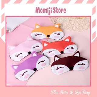 Miếng bịt mắt ngủ hoạt hình kèm túi đá làm mát mắt- Bịt mắt ngủ mẫu mới 2020 (Mẫu CÁO)