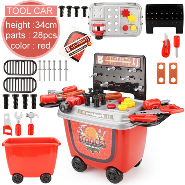 Đồ chơi hướng nghiệp: bé tập làm kĩ sư 28 chi tiết Bowa