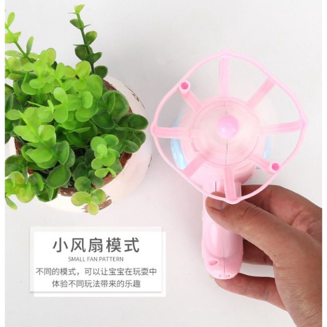 Đồ chơi phun bong bóng nước bằng nhựa vui nhộn cho bé