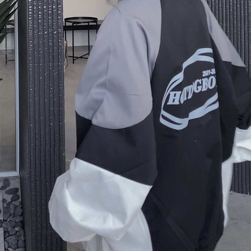 Áo khoác gió bomber chữ S unisex freesize