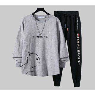 Bộ Quần Áo Nam Áo Thun Quần Jogger Bo Gấu Phong Cách Thể Thao Thời Trang Zenkonu TOP NAM 1000136 + QUAN NAM 1000069