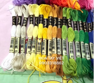 CHỈ THÊU COTTON CAO CẤP AIRO