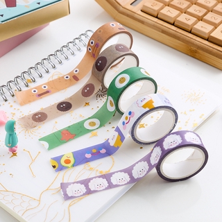 Cuộn Băng Dính Washi Dùng Trang Trí Sổ Lưu Niệm