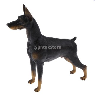 Đồ chơi mô hình nhân vật doberman