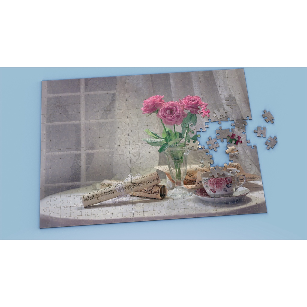 Tranh ghép hình STILL LIFE - Mẫu 6 - Nhận in theo yêu cầu