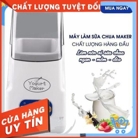 Máy Làm Sữa Chua Nhật Bản Tại Nhà Yogurt Maker, 3 Nút Tự Động Công Nghệ Mới