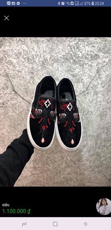 Giày lười nam sắc màu siêu đẹp