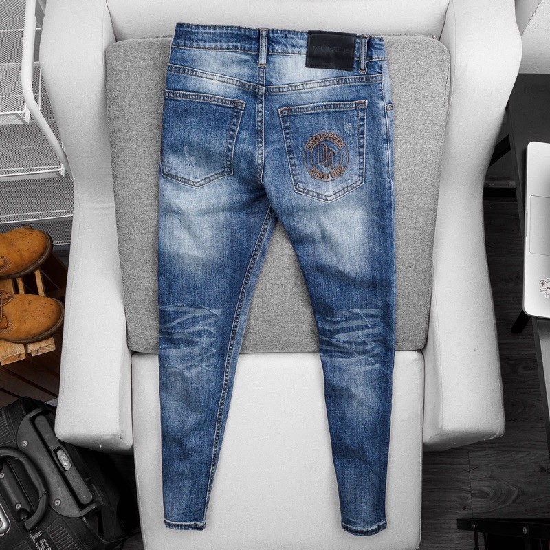 Quần jean nam ống côn hàng xuất khẩu cao cấp | BigBuy360 - bigbuy360.vn