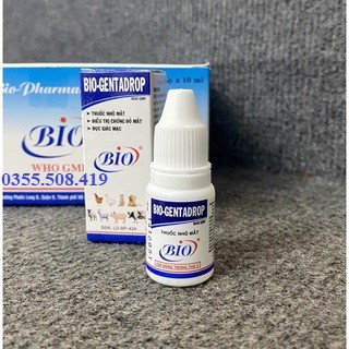 Nhỏ mắt Bio ngăn chảy nước mắt đỏ mắt ghèn mắt cho chó mèo - OmonPet