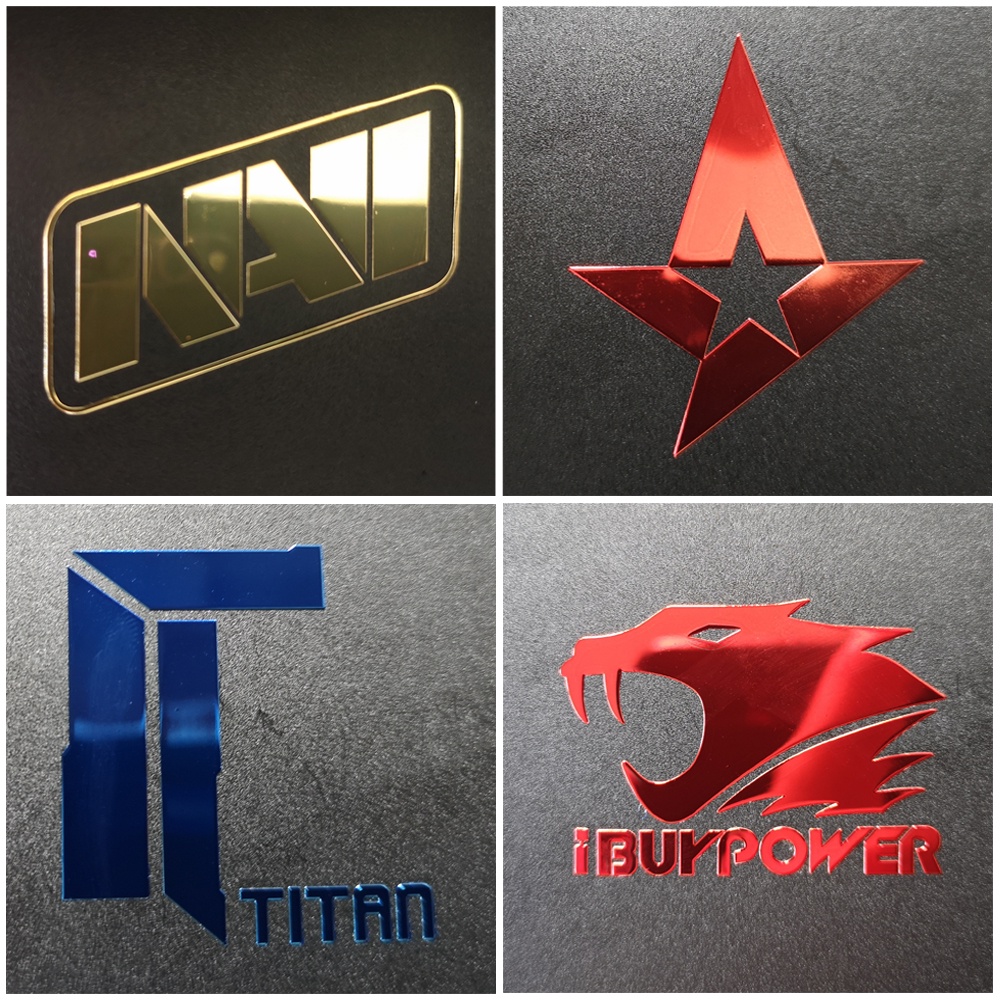 Mua Sticker hình dán decal Kim loại trang trí chủ đề chữ ký CSGO / Crow ...