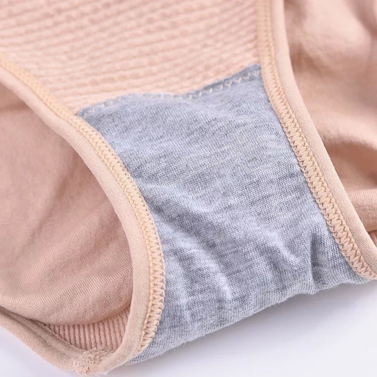 Quần gen chống cuộn Munafie túi zip quần lót nữ quần lót nhật kháng khuẩn | BigBuy360 - bigbuy360.vn