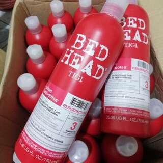 Cặp dầu gội Tigi đỏ 750ml