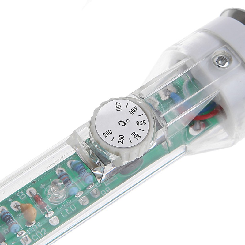 Mỏ hàn điện 907 220V dài 23.5cm chuyên dụng kèm dây cáp 200°C-450°C