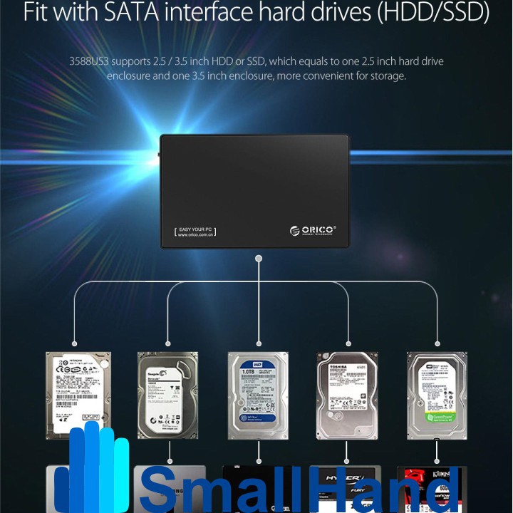 Box ổ cứng Orico M2 và 3.5 inch – CHÍNH HÃNG – Bảo hành 12 tháng – Box HDD – Box SSD - NVMe - Ngff