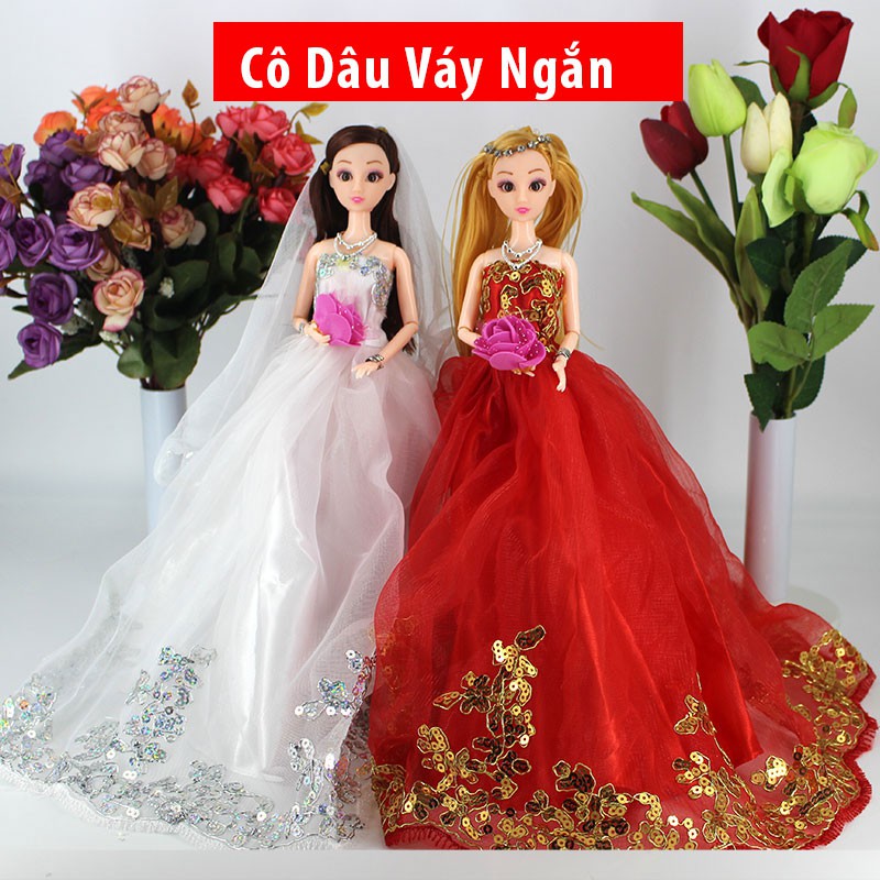 Bộ sưu tập búp bê cực xinh búp bê cô dâu Chibi Sakio (ảnh thật shop chụp) Đồ chơi hóa trang