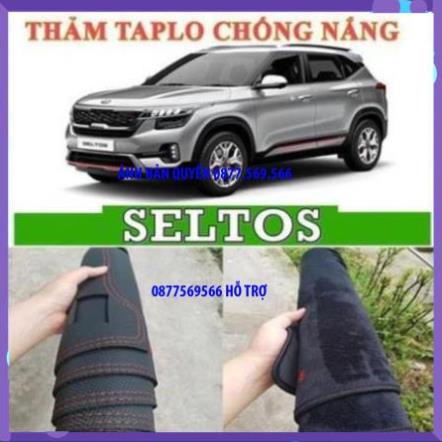 THAM TAPLO DA VÂN KIA SELTOS THẢM TRẢI LÓT TAPLO CAO CẤP 3 LỚP CHỐNG TRƯỢT CHỊU NHIỆT XE HƠI BAO HÀI LÒNG
