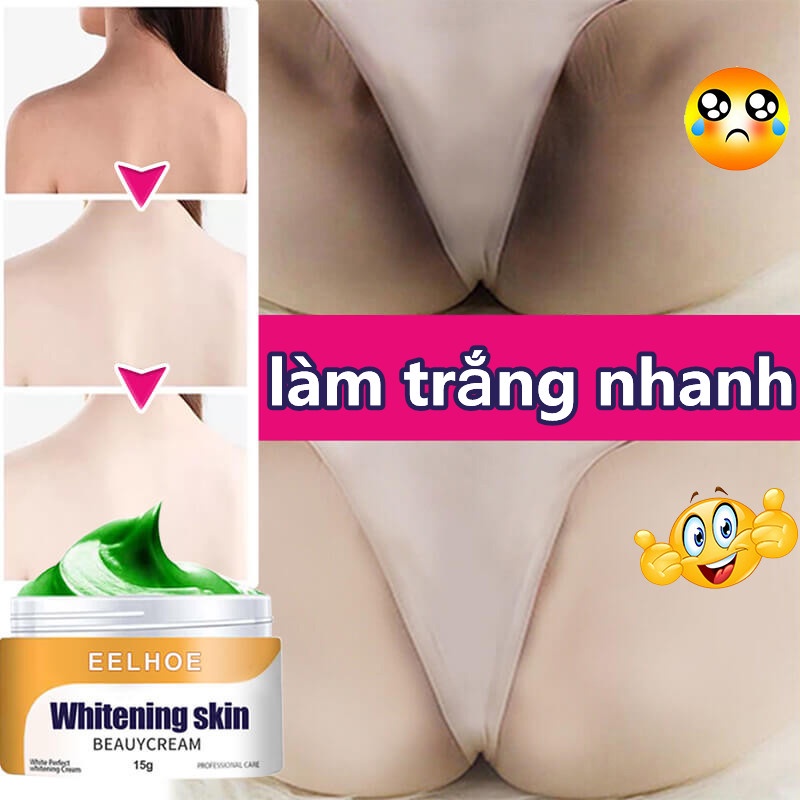 Kem bôi trắng nắch trị thâm đầu gối làm trắng cổ body siêu trắng nhanh Làm trắng và khử mùi vùng nách thâm đầu gối