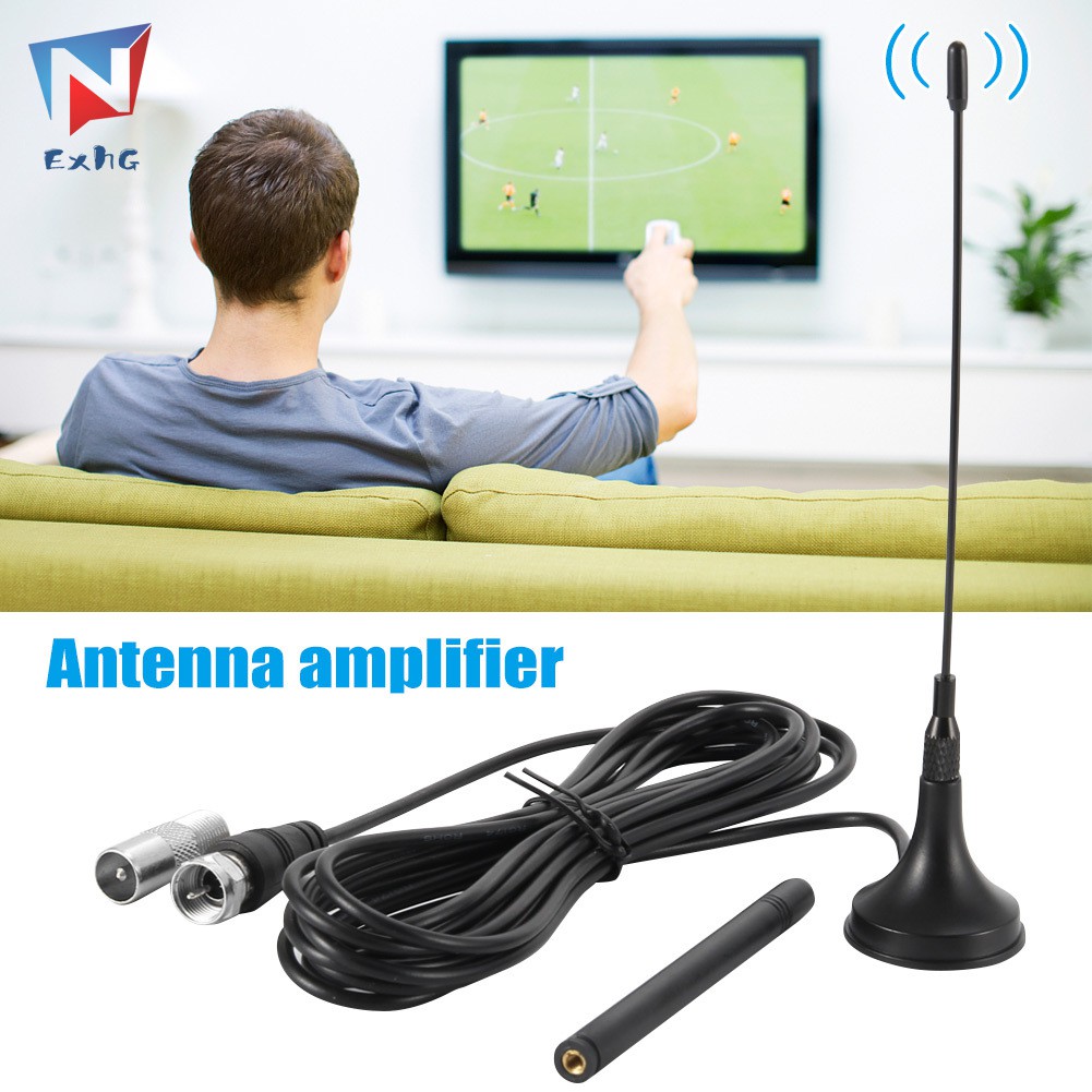 Anten trong nhà chất lượng cao 30dBi DVB-T/FM khuếch đại tín hiệu truyền hình cho TV HDTV