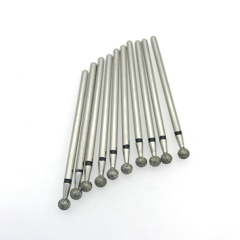 Set 10 mũi kim cương mài bóng răng tiện dụng cho nha khoa SD35