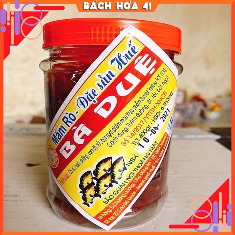 Mắm cá rò bà Duệ