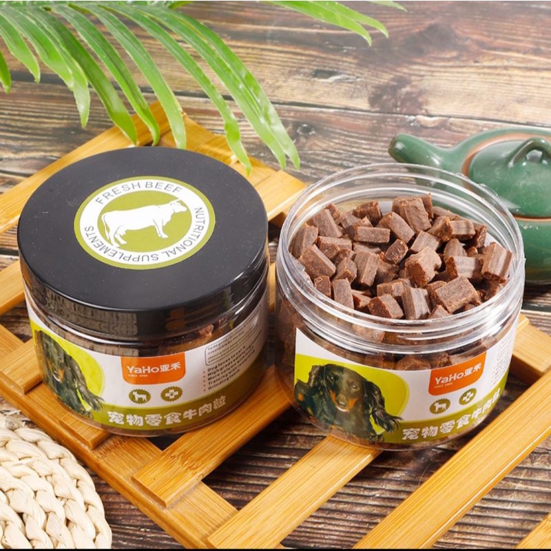 Bò viên Yaho cho chó thơm ngon - Yaho Nutrition chính hãng 275gr