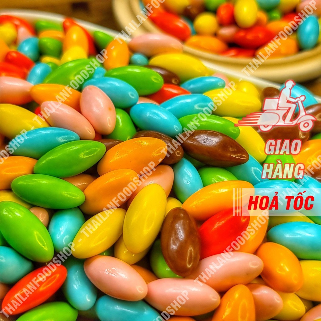 Kẹo Nhộng Socola - Lon 500Gr